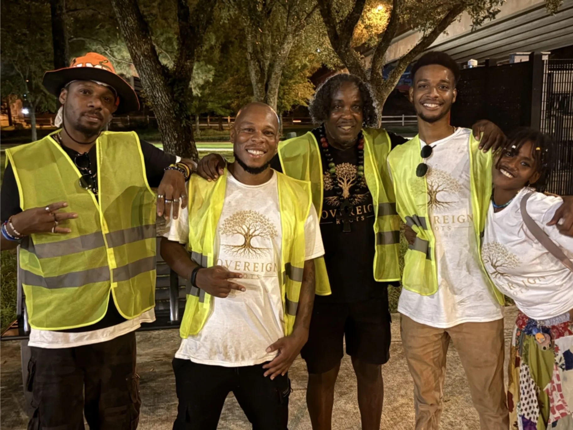 Sovereign Roots community activation team